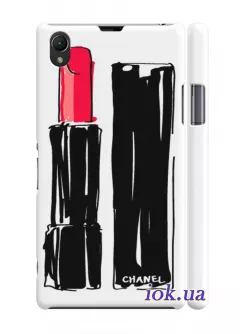 Чехол на Xperia Z1 - Помада от Chanel