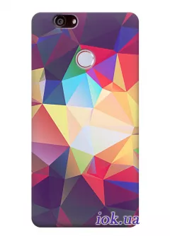 Чехол для Huawei Nova - Цветная геометрия