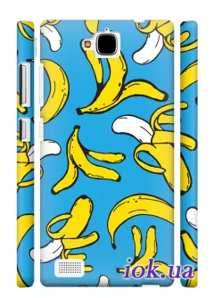 Чехол для Huawei Honor 3C - Бананы
