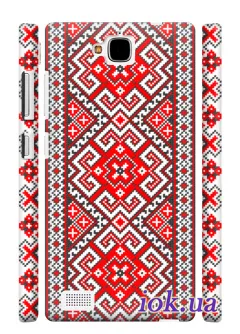 Чехол для Huawei Honor 3C - Украинская вышиванка