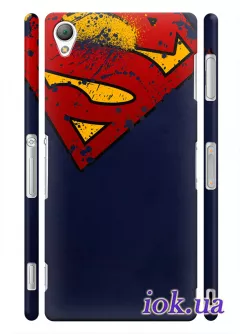 Чехол для Xperia Z3 - Супермен