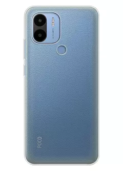 Xiaomi Poco C50 прозорий силіконовий чохол
