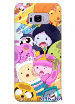 Чехол для Galaxy S8 - Adventure Time 