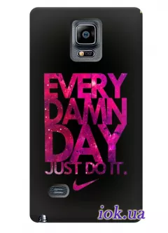 Чехол для Galaxy Note 4 - Nike - Just Do It