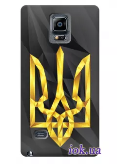 Чехол для Galaxy Note 4 - Золотой герб