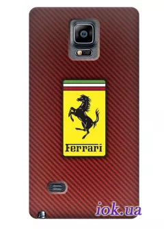 Чехол для Galaxy Note 4 - Ferrari