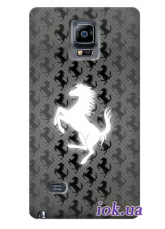 Чехол для Galaxy Note 4 - Лошадка Ferrari