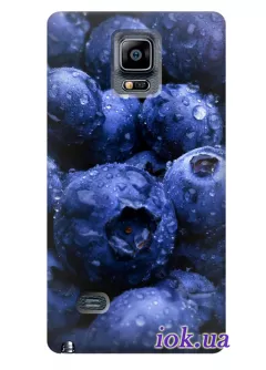 Чехол для Galaxy Note 4 - Черника 