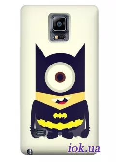 Чехол для Galaxy Note 4 - Миньон - Бетмен 