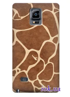Чехол для Galaxy Note 4 - Одинокий жираф 