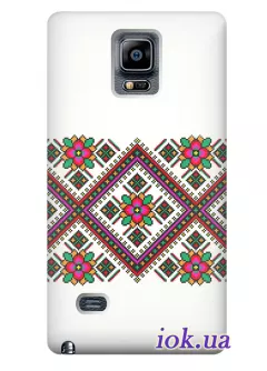 Чехол для Galaxy Note 4 - Яркие цветы 