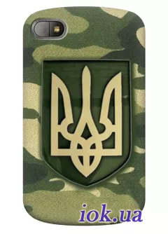 Чехол для Blackberry Q10 - Военный герб