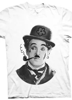 футболка с Чарли Чаплином от Артема Гвоздева