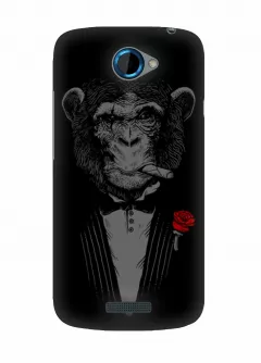 Чехол для HTC One S - Real Monkey