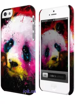 Чехол с мишкой пандой для iPhone 5C
