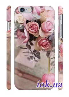 Чехол с красивым цветочным букетом для iPhone 6/6S