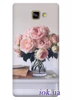 Чехол для Galaxy A7 (2016) - Букет роз