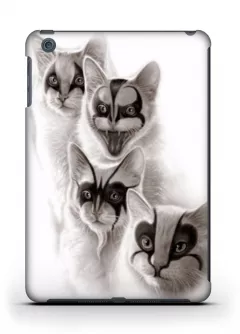 Чехол с прикольными котами для iPad mini 1/2/3