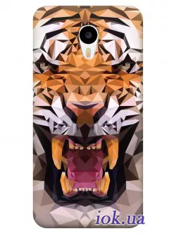 Чехол для Meizu M3 Note - Тигр