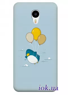 Чехол для Meizu M3 Note - Пингвин