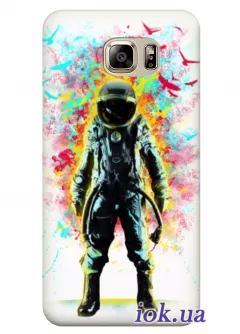 Чехол для Galaxy Note 5 - Космонавт 