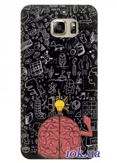 Чехол для Galaxy Note 5 - Включи свой мозг