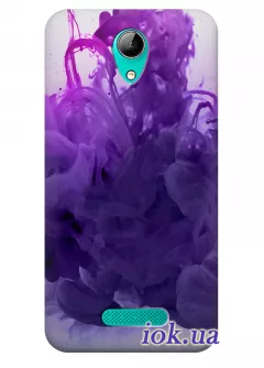 Чехол для Doogee X3 - Фиолетовый дым