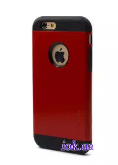 Чехол Spigen Slim Armored для iPhone 6, красный