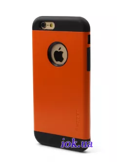 Чехол Spigen Slim Armored для iPhone 6, оранжевый