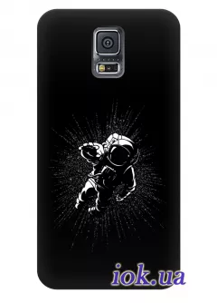 Чехол для Galaxy S5 Plus - Космонавт
