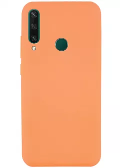 Чехол Silicone Cover Full without Logo (A) для Huawei Y6p, Оранжевый / Papaya