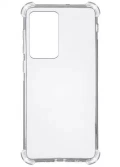 TPU чехол GETMAN Ease logo усиленные углы для Samsung Galaxy Note 20 Ultra, Бесцветный (прозрачный)