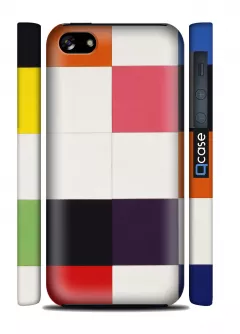 Чехол с разноцветными кубиками для iPhone 5C | 3D-Печать - Cube 