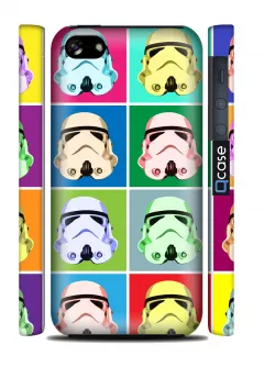 Купить чехол с разноцветным Дарт Вейдером для iPhone 5C | 3D-Печать - Dart Weide