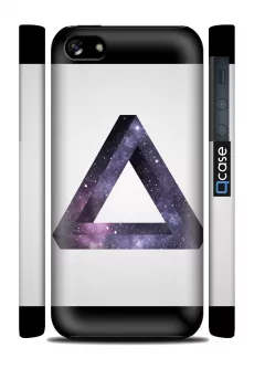 Купить чехол со с треугольником для iPhone 5C | 3D-Печать - Space Triangle 