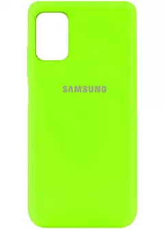 Уценка Чехол Silicone Cover My Color Full Protective (A) для Samsung Galaxy M51, Дефект упаковки / Салатовый / Neon Green