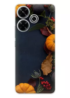 Осенний чехол для Redmi 13 - Атрибуты осени