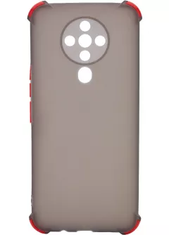 TPU чехол Ease Glossy Buttons Full Camera для TECNO Spark 6, Черный