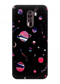 Чехол для Xiaomi Pocophone F1 - Галактика