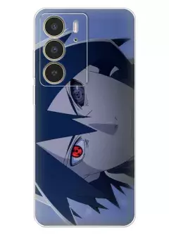 Realme C75 4G чехол с аниме картинкой силиконовый - Двуликий Саске Учиха