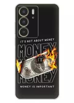 Силиконовый чехол для Realme C75 4G - Money