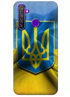 Чехол для Realme 5 Pro - Герб Украины