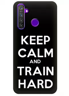 Чехол для Realme 5 Pro - Train Hard