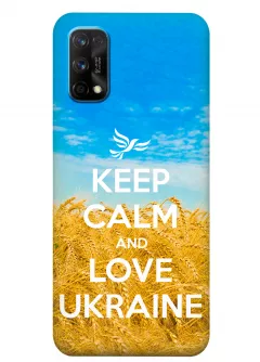 Чехол для Realme 7 Pro - Love Ukraine