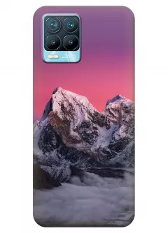 Чехол для Realme 8 Pro - Снежные горы