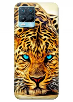 Чехол для Realme 8 Pro - Леопард