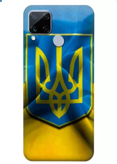 Чехол для Realme С15 - Герб Украины