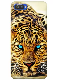 Чехол для Realme C2 - Леопард