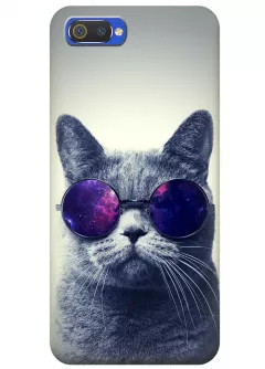 Чехол для Realme C2 - Кот в очках