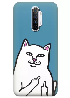 Чехол для Realme X2 Pro - Кот с факами